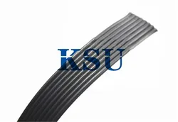 18AWG UL1007 8P 8Pin 8-Pin Parallel Ribbon flat cable Environmental Electronic power wire 8 black