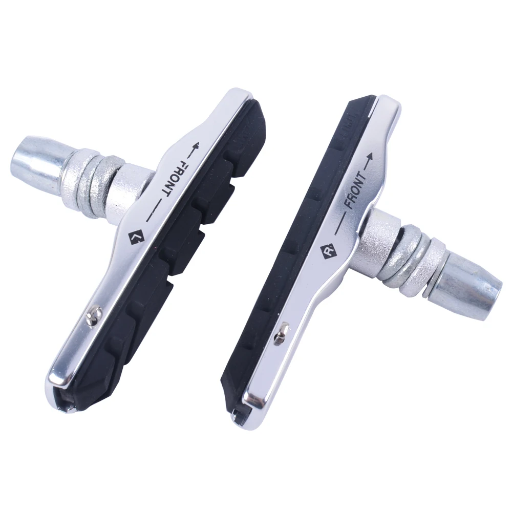 1 Pair MTB Mountain Bike Bicycle V-Brake Light-Weight Aluminum Alloy Drawer Structure High Quality Brake Shoes