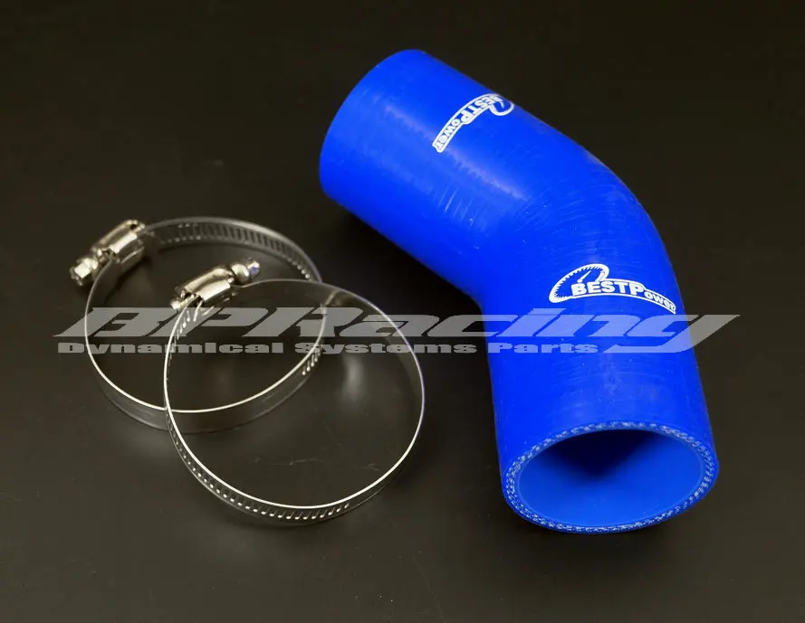 68mm/70mm/76mm Unversal 45 Deg Degree Elbow Silicone Coupler Hose/2.68