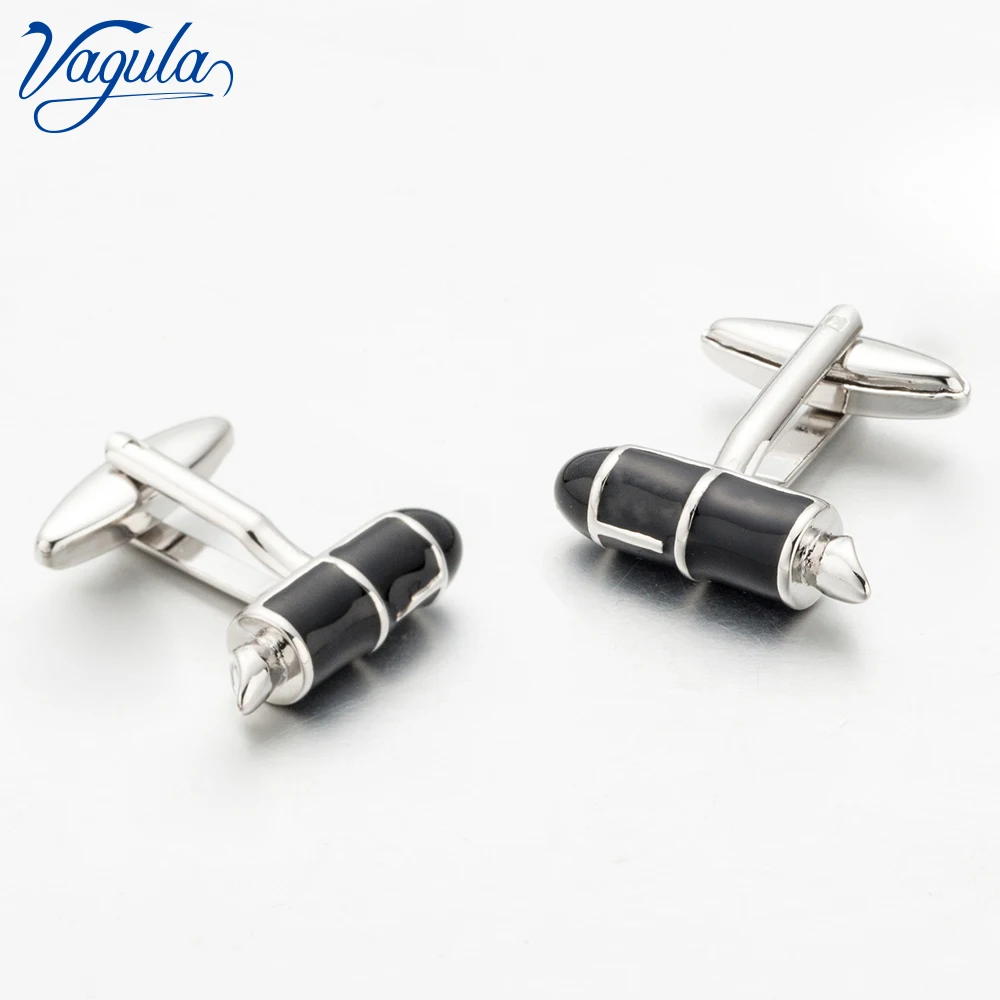 VAGULA Cuff links Top Luxury Brand French Shirt Button Bonito Gemelos Hot Selling Enamel Fountain Pen Cufflinks 700