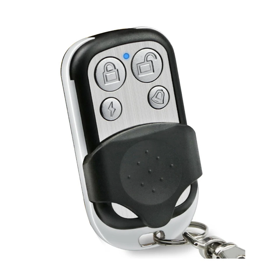 Remote Control Tipe Logam Nirkabel untuk Sistem Alarm Remote 433 Frekuensi Remote Control