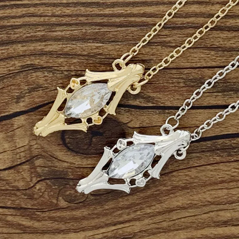 LOTR Galadriel regalo Frodo botella de cristal colgante collar la luz de Earendil Hobbit joyería de moda