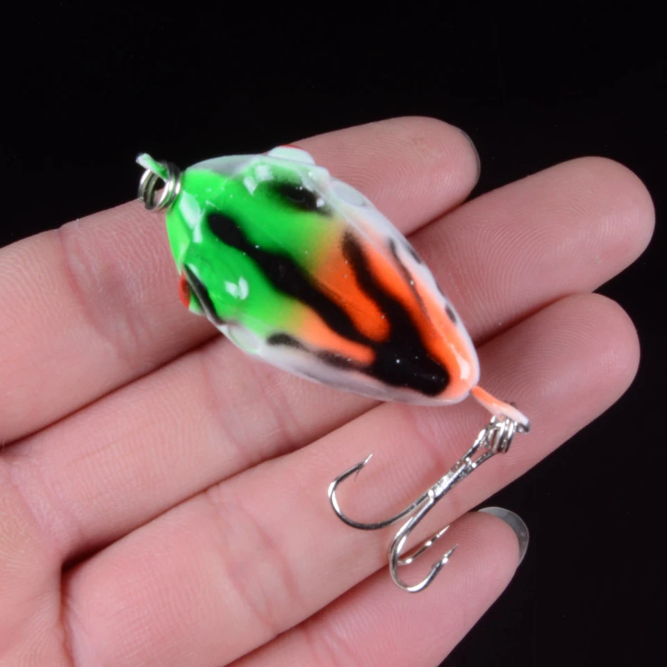 1pcs 4.2cm 6gfishing Lure Minnow lure Crank Lures Mix fishing bait Frog Fishing lures With 3D Eyes