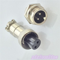 1pcs GX12 2 Pin Male & Female 12mm L88Y Circular Connector Socket Plug Wire Panel Connector Aviation Plug High Quality On Sale