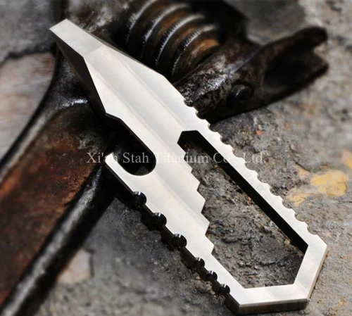 Titanium TC4 EDC Multifunctional M3 M4 M5 M6 M8  M10 M12 Flat Screwdriver / Spanner / Bottle Opener / Key Accessory 20g/pc