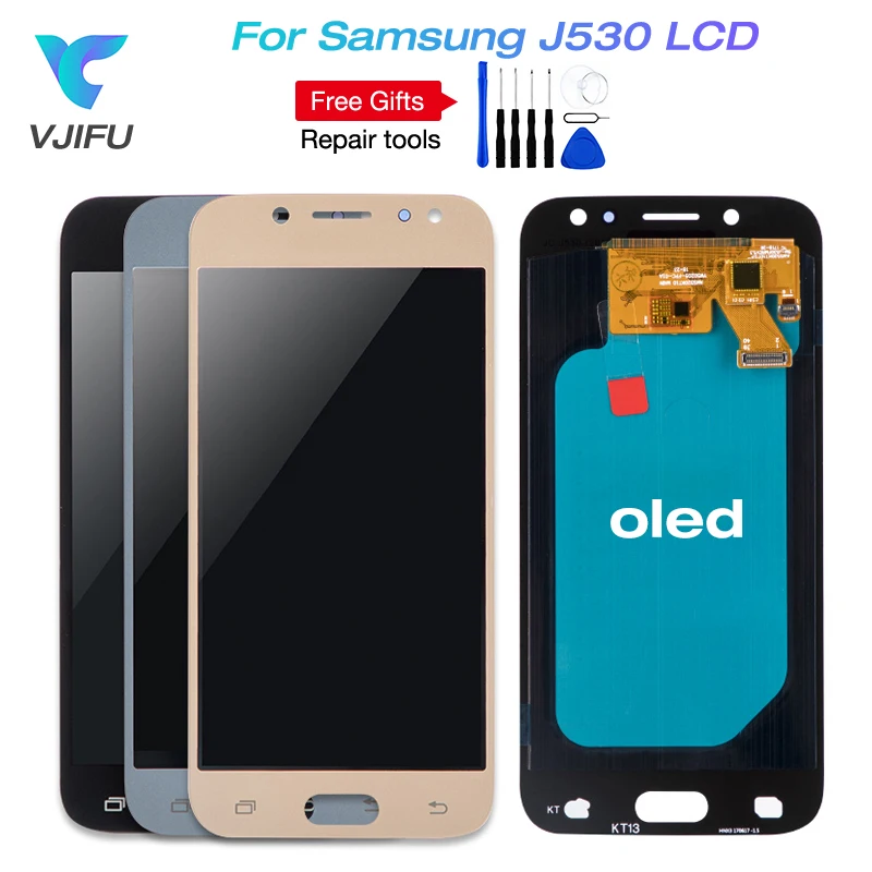 

AMOLED J530F LCD For Samsung Galaxy J5 2017 Pro J530F/DS J530Y/DS Touch Screen Digitizer Display Replacement For J5 (2017) Duos