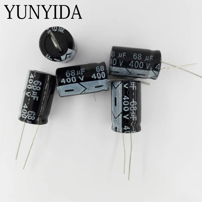 5PCS   400V   10UF  15UF 22UF 33UF  47UF 68UF  82UF 100UF 150UF    Aluminum Electrolytic Capacitor