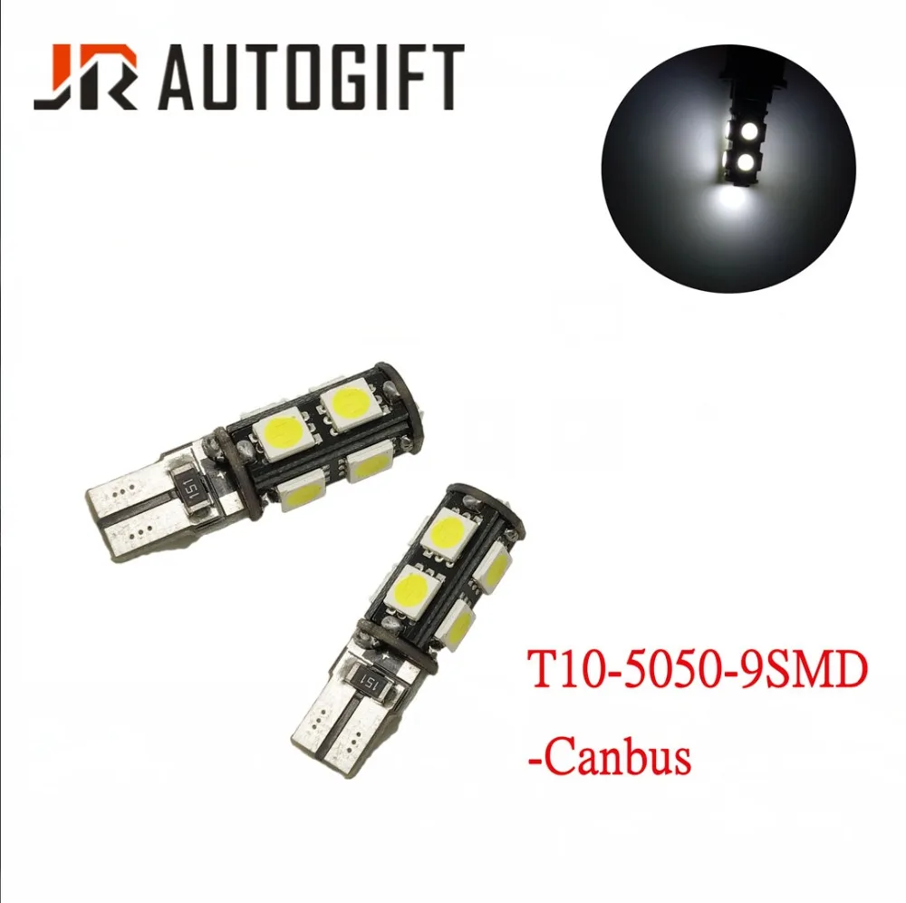 

200x T10 194 168 9 SMD 5050 Car LED Bulb Canbus 24V 12V W5W Led for Auto Wedge Interior Light Signal Lamps Red/Yellow/Blue/Green