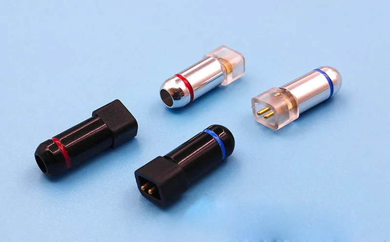 Красное и синее кольцо из сплава, 2 шт., 0,78 мм, наушники с позолоченным штифтом «сделай сам» для ue11pro, ue18pro, 10pro, 7pro, 4pro, UE5