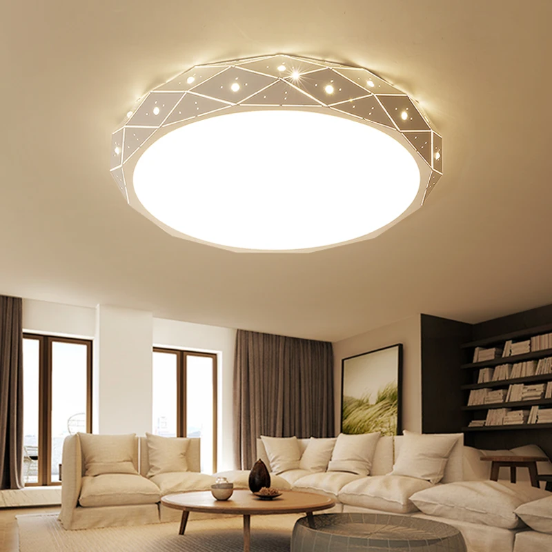 Bedroom lamp romantic ceiling lamp LED simple modern living room lamp creative marriage room bedroom lamp