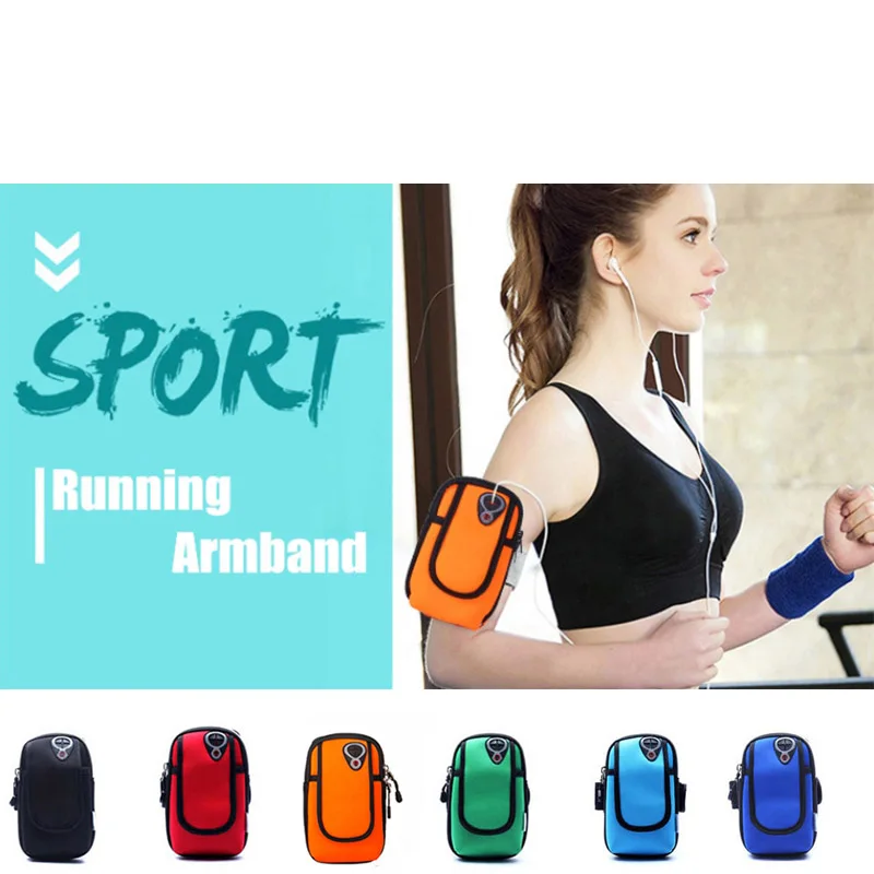 Arm Band Brassard Holder Sport Bag For Samsung A50 S10 Xiaomi Mi9 Mi 9 8 Redmi Note 7 6 5 Mobile Phone Gym Run Handphone Pouch