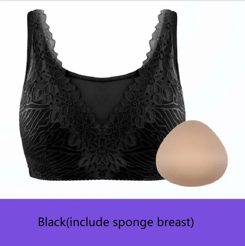 

Sponge Breast False Breast Bras Artificial Boobs Bra Suit After Breasts Cancer Surgery Surgical Resection Full Cup Bra H4615