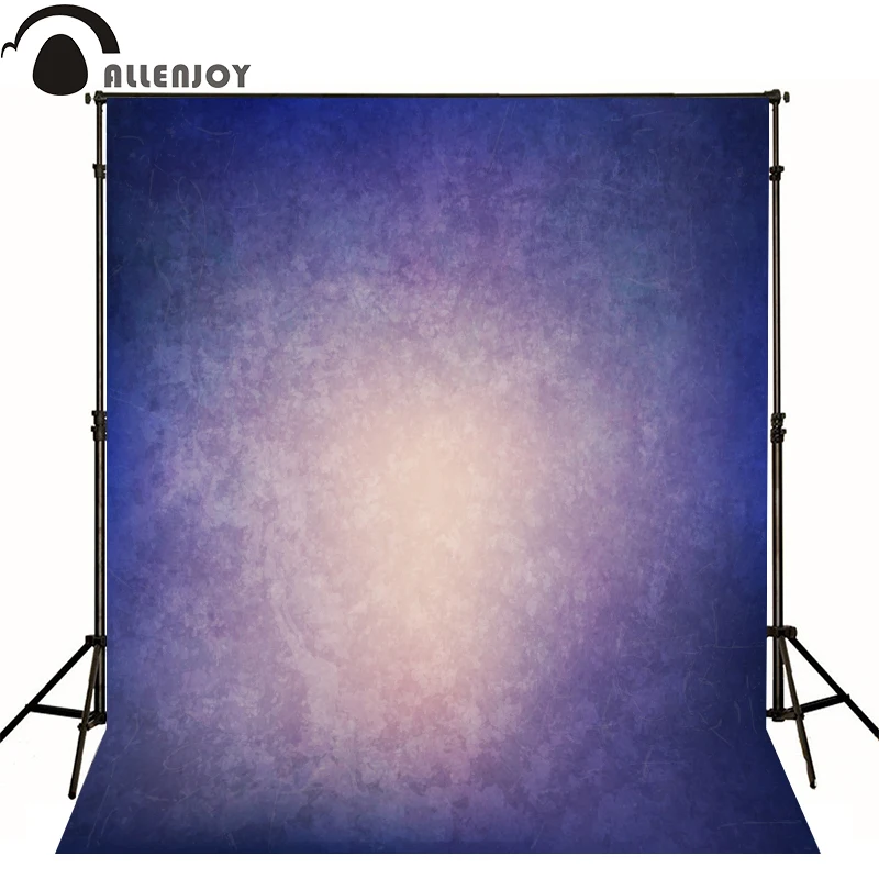 

Allenjoy photographic background Blue light blur fog kids vinyl photography backdrops wallpaper lovely