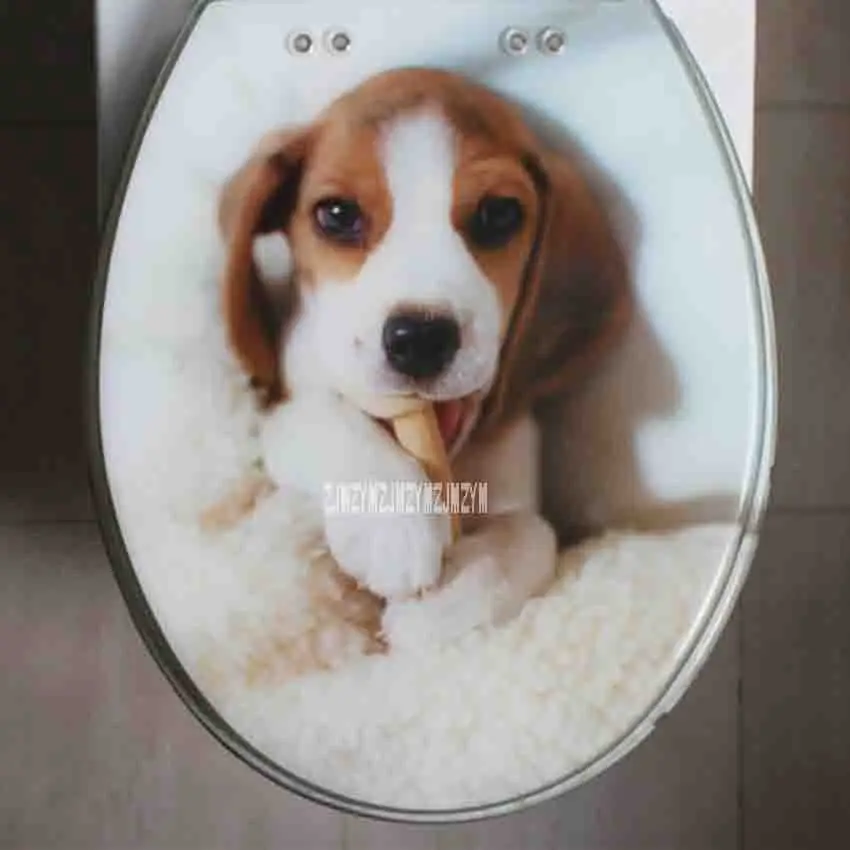 European Resin Toilet Cover Cute Cartoon Painting Toilet Cover U/V/O Universal Stainless Steel Slow Down Thickening Toilet Cover