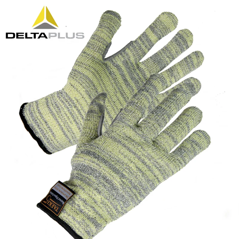 DELTAPLUS 202016 Cut-proof gloves  safety gloves Accessible food Thermal contact 100 degrees glove