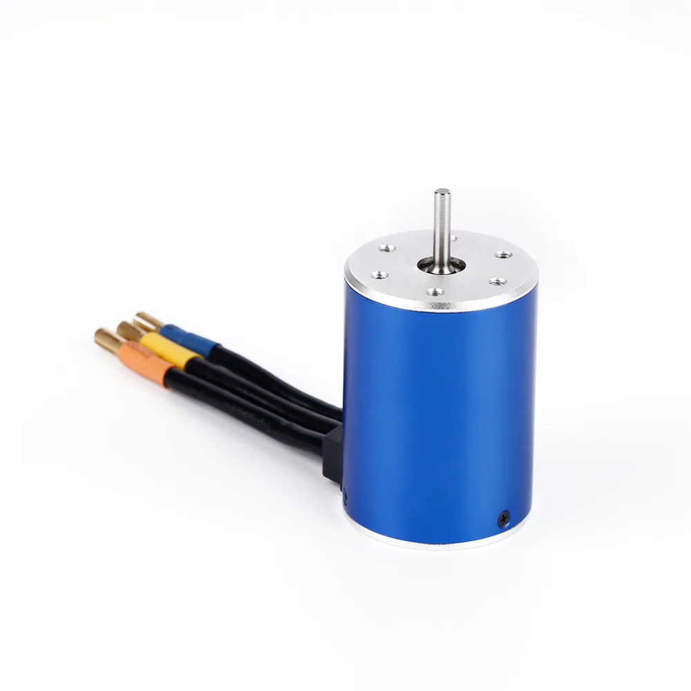 RC 3650 3900KV 3930KV 5200KV 4Poles Sensorless Slotless Brushless Motor for 1/10 Racing Car Brushless ESC Accessory