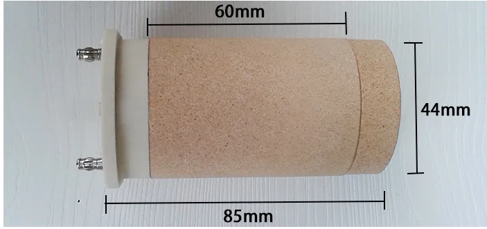 Um elemento de aquecimento cerâmico dos pces 123.561 230v 1750w extrusão tocha de soldagem tubo de aquecimento resistente ao calor