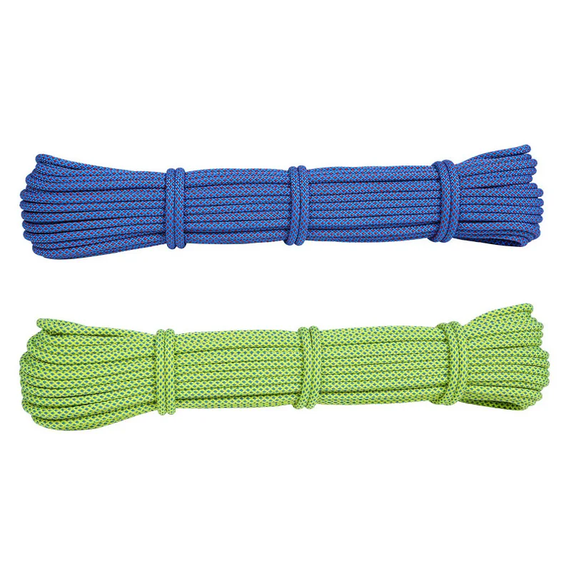 XINDA Escalada 10m Paracord Rock Climbing Rope Accessories Cord 6mm Diameter 5KN High Strength Paracord Safety Rope Survival