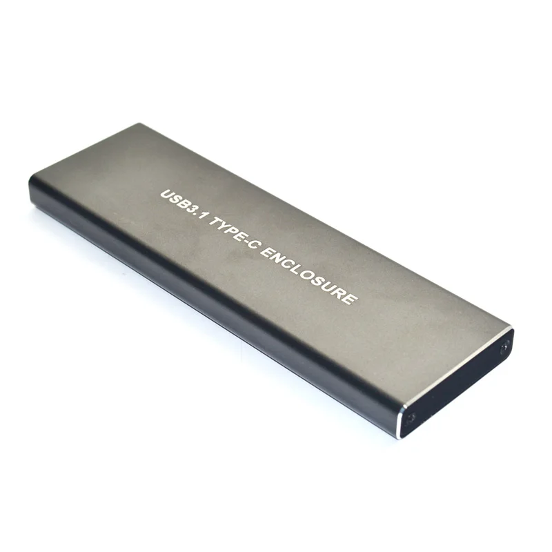 Pci express m.2 ssd hdd 인클로저 m 키 nvme usb3.1 type-c-pci-e 3.0 4x ngff 2280 intel 600 p 970 evo 용 외부 모바일 박스