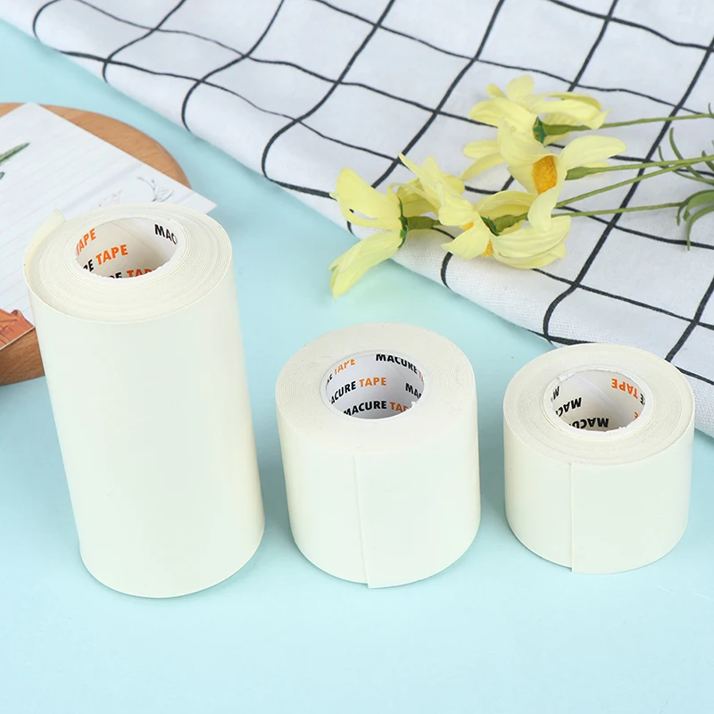 1 x Roll Sponge Beige Premium Adhesive Tape Sport Binding Physio Muscle 25/40/100mm Elastic Bandage Strain Injury Support