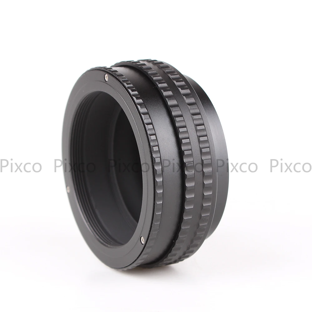 ADPLO 17-31mm Macro Extension Tube M52-M42 /M52 Lens to M42 Camera Adjustable Focusing Helicoid Ring Adapter