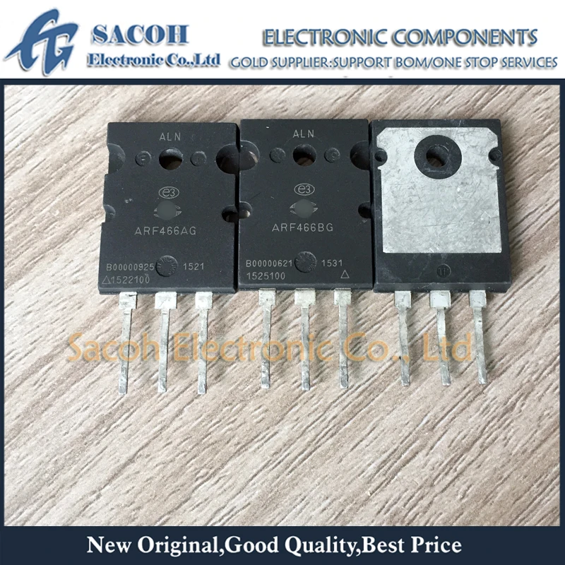 

Refurbished Original 1Pair(2Pcs)/Lot ARF466AG ARF466A + ARF466BG ARF466B ARF466 TO-264 13A 1000V RF Power MOSFET Transistor