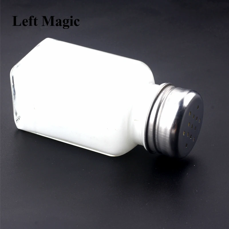 1pcs Squeaky Salt Shaker Magic Tricks Close Up Street Stage Magic Props Illusion Accessories Mentalism G8039