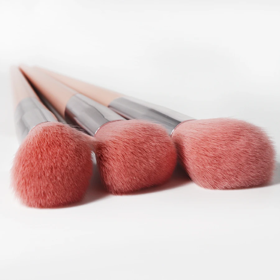 Fashion Fenty Style #117 Make up Brush Pink Soft Angled Cheek Blusher Makeup Brush Cosmetic Tool