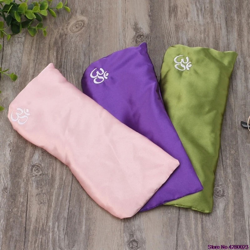 Almohada de Yoga para ojos, semilla de Cassia, lavanda, máscara de relajación, aromaterapia, novedad de 2022