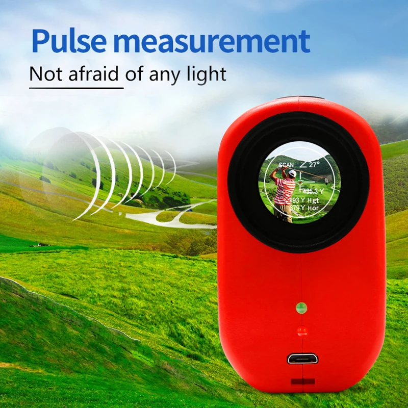 UNI-T Golf Laser Rangefinder LM600  Laser Range Finder Telescope Distance Meter Altitude Angle