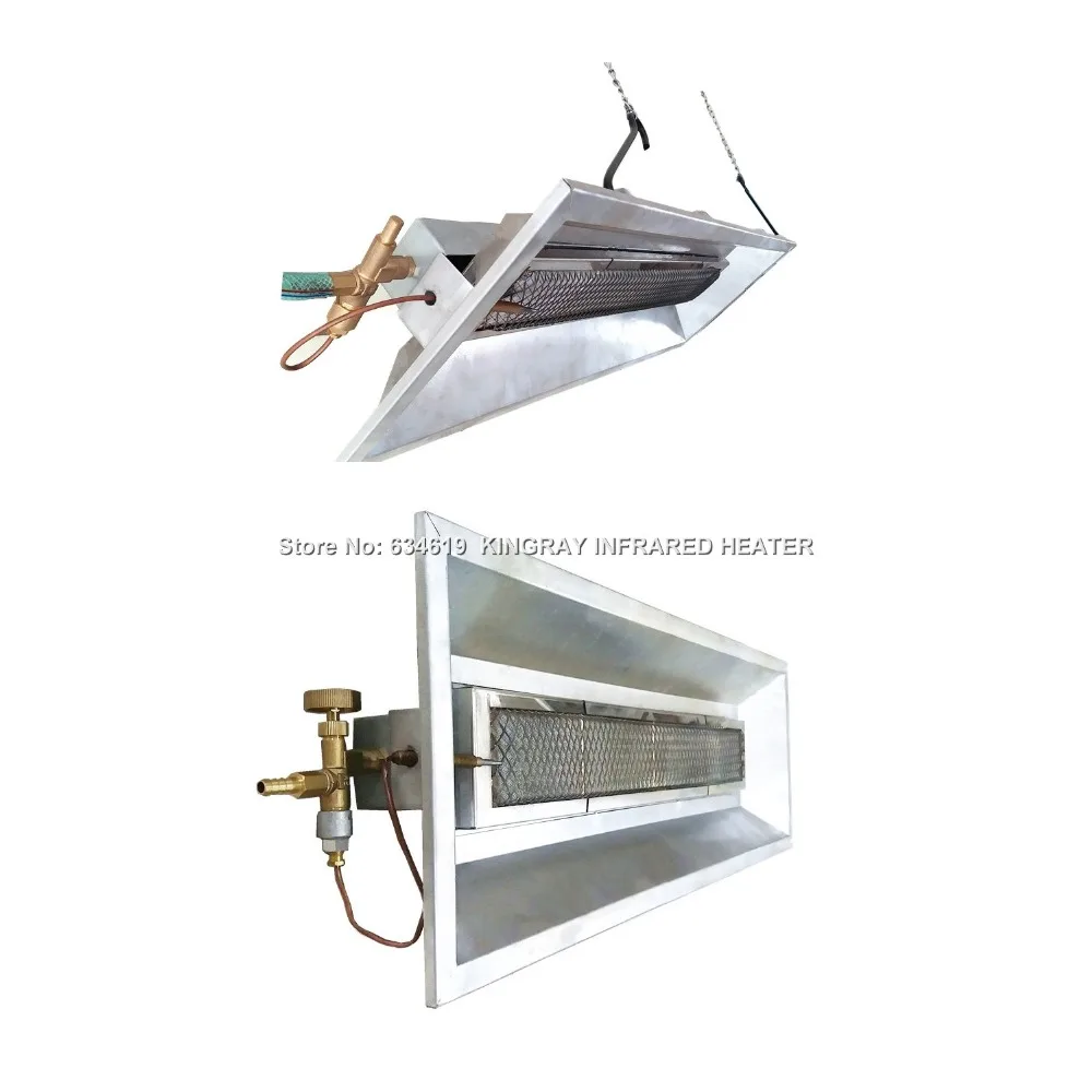 Farm-Raised Manual Ignition Infrared Ceramic Gas Brooder Heater LPG / NG Livestock Heater Poultry Heater