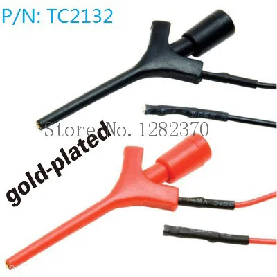 

[SA] TC2132 professional gilded belt line mini-aircraft test IC test claw hook test clip MiniGrabber --30pcs/lot