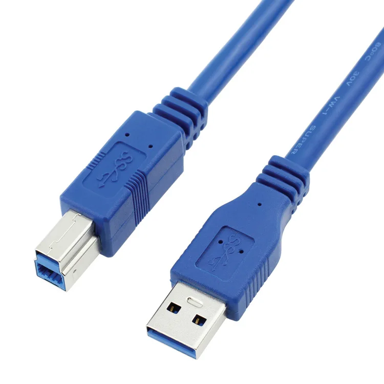 3 meter Super High Speed USB 3.0 5Gbps A to B male To male cable extension for Printer/Hub/Hard Disk Drive/HDD/SSD Enclosure