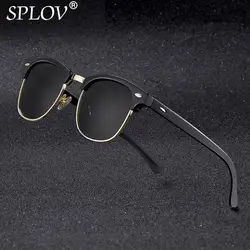 New Fashion  Semi Rimless Polarized Sunglasses Men Women Brand Designer Half Frame Sun Glasses Classic Oculos De Sol UV400