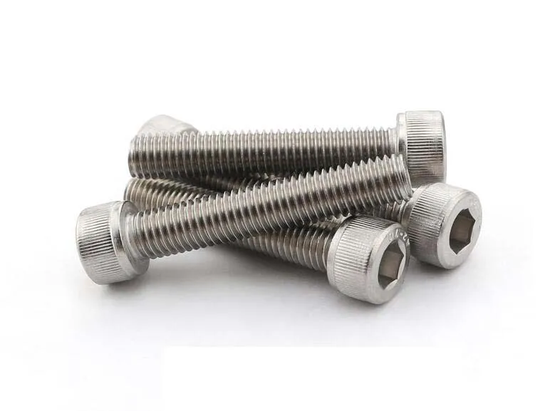 50 pcs เมตริกด้าย M3 M4 M5 M6 สแตนเลสสตีล Hex ซ็อกเก็ตสกรู Bolt