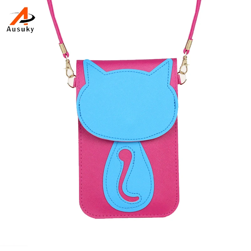 

Cat Women Messenger Bags Small Female PU/PVC Shoulder Bags Ladies Mini Purse and Handbags Girl Crossbody Bags for Women