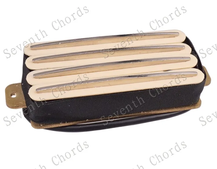 1 Stück Hot Rail 2-Dual Blade Humbucker-Tonabnehmer für E-Gitarre, 4-Draht-Tonabnehmer, 4 Farben, Gitarrenteile und Zubehör – Detail 4