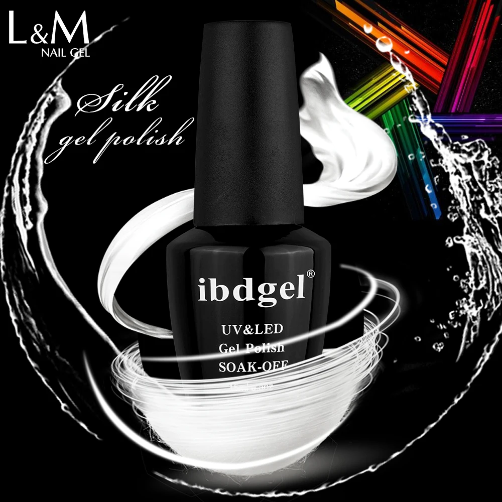 12 pcs/Lot ibdgel Silk Gel Nail Polish Soak Off UV Gel Varnish Gelpolish for Nail Art Gel Lacquer Nail Gel Lak