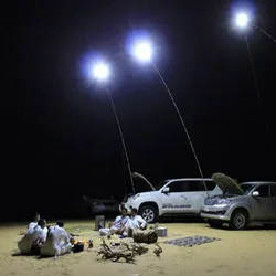 High Power IP54 or IP65 M10 LED COB camping fishing rod lights