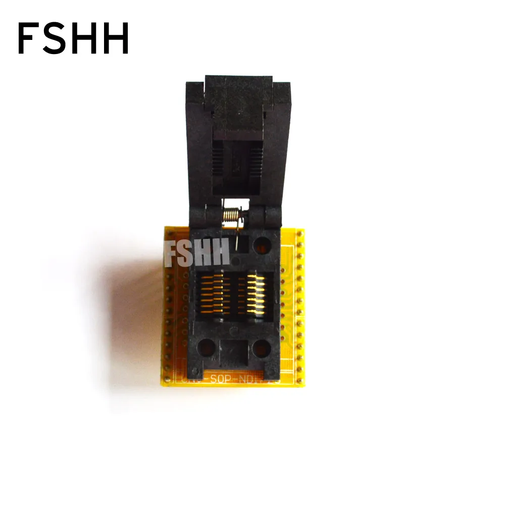 SOP14 to DIP14 programmer adapter FP14 SOIC14 test socket Pitch=1.27mm width=4.5mm