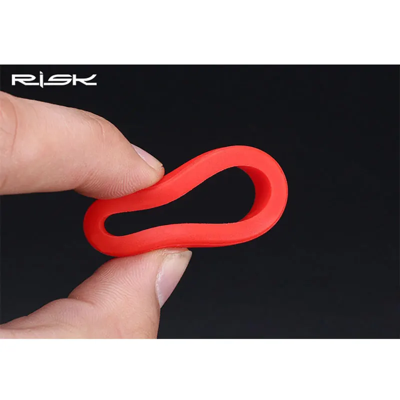 New RISK Waterproof Bicycle Seat Post Dust Cover MTB Road Bike Rubber Ring Ultralight Cycling Silicone Cover Bicycle Accessories