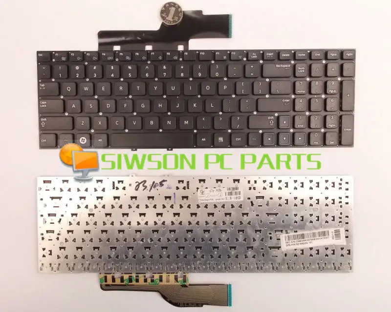 

Новая клавиатура US Version для Samsung 305E5A NP305E5A 300E5C NP300E5C NP300E5C-A07US 15,6 "Black