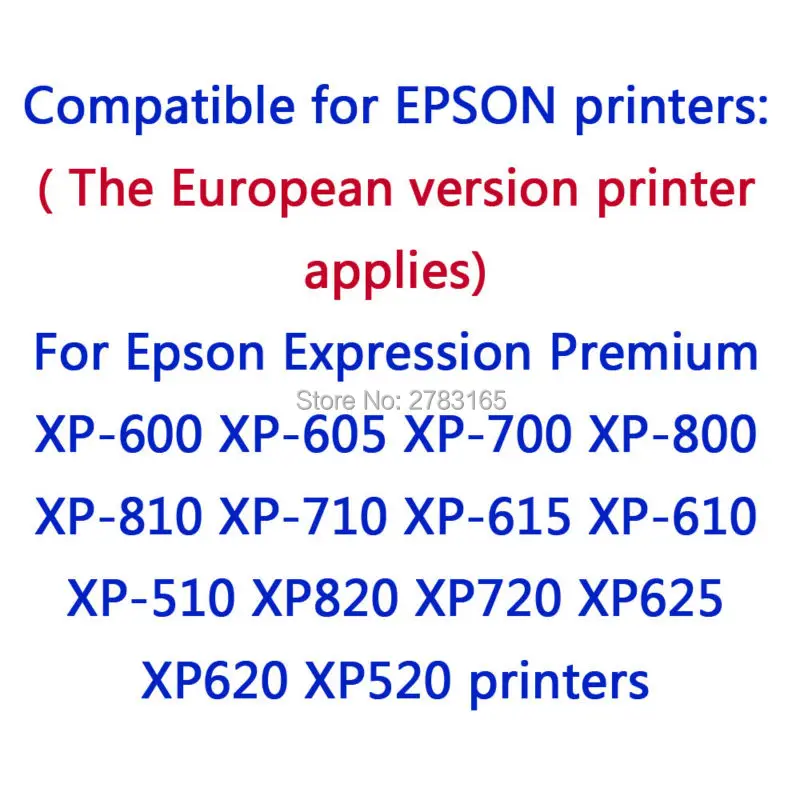 Ogouguan Compatible for T2621 T2631 - T2634 Ink Cartridge for EPSON XP 520 600 605 610 615 620 625 700 710 720 800 810 820