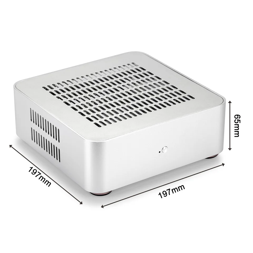 RGEEK L65S All Aluminum Chassis Mini HTPC Case Mini ITX Cases