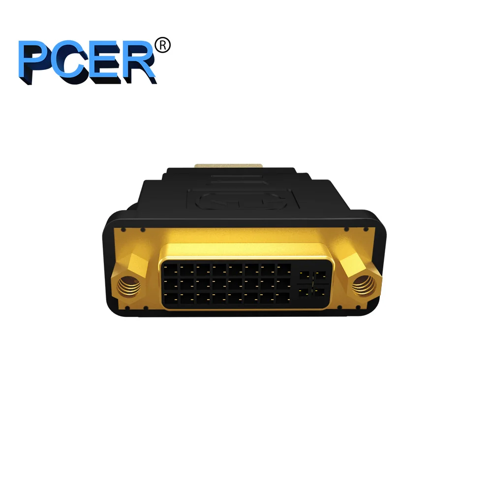 PCER Convertitore DVI Femmina a maschio di HDMI 1920*1080P Supporto per la Visualizzazione Del Computer Schermo del proiettore tv DVI adattatore HDMI adattatore