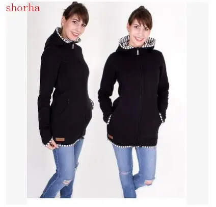 

New hot Hoodies Thickened Pregnancy Wool Baby Wearing Maternity Cusual Coat Women Hoodie Baby Carrier Outerwear Coat Pregnant Wo