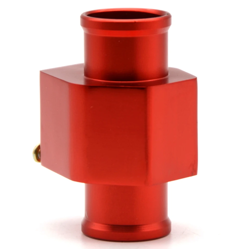 Racing Red Water Coolant Temperature Sensor Water Temp Gauge Adapter 1.25\