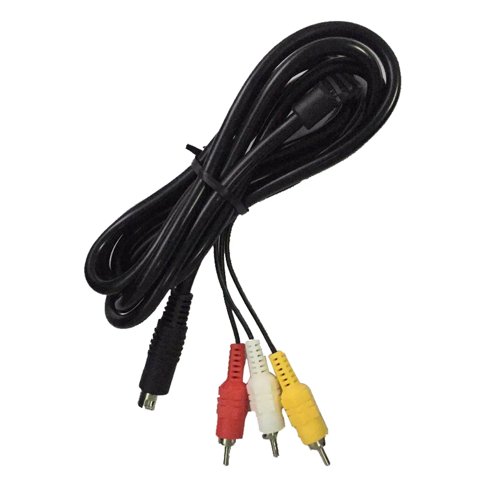 AV Cable 9 pin for SEGA Mega Drive 2 RCA Cord for SEGA Genesis 2 Audio Video AV Cord 6ft RCA