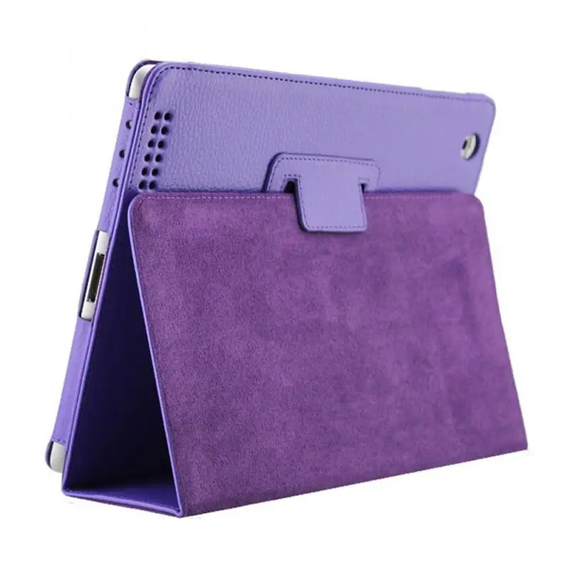 Litchi Pattern Protective PU Leather Case for IPad 2 3 4 for Ipad Air 1 2 Shell Auto Sleep Wake Up Cover for 9.7 Inch Holder