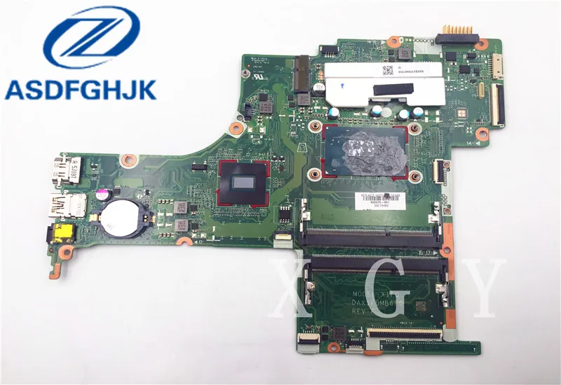 Laptop Motherboard DAX1FDMB6F0 for HP 15-AB Motherboard SR2FQ i7-6700HQ 2.6GHz CPU 832575-601 DDR3L Integrated 100% Test ok